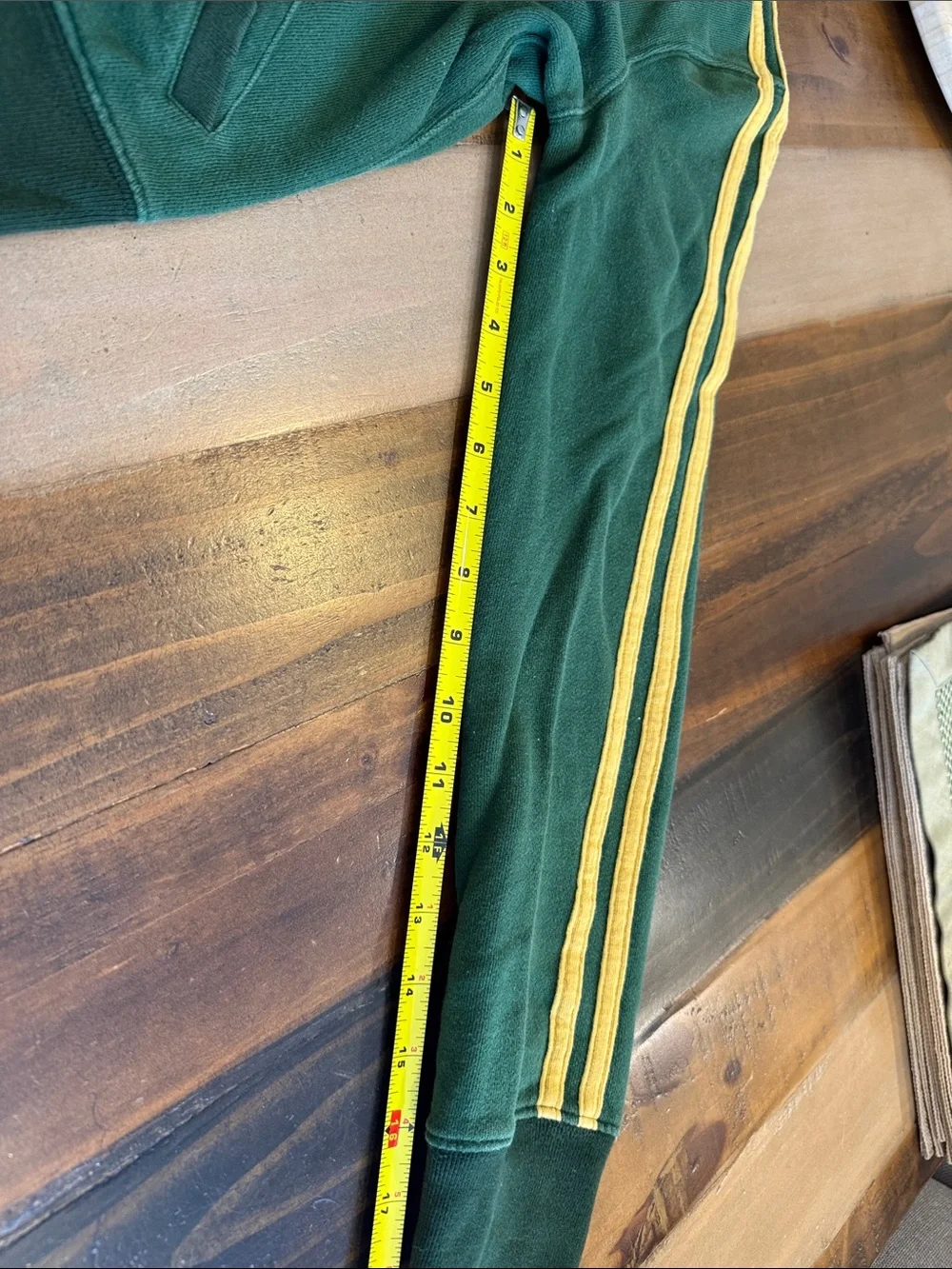 Abercrombie & Fitch Y2 K Green and Yellow Zip-Front Women's Sweater